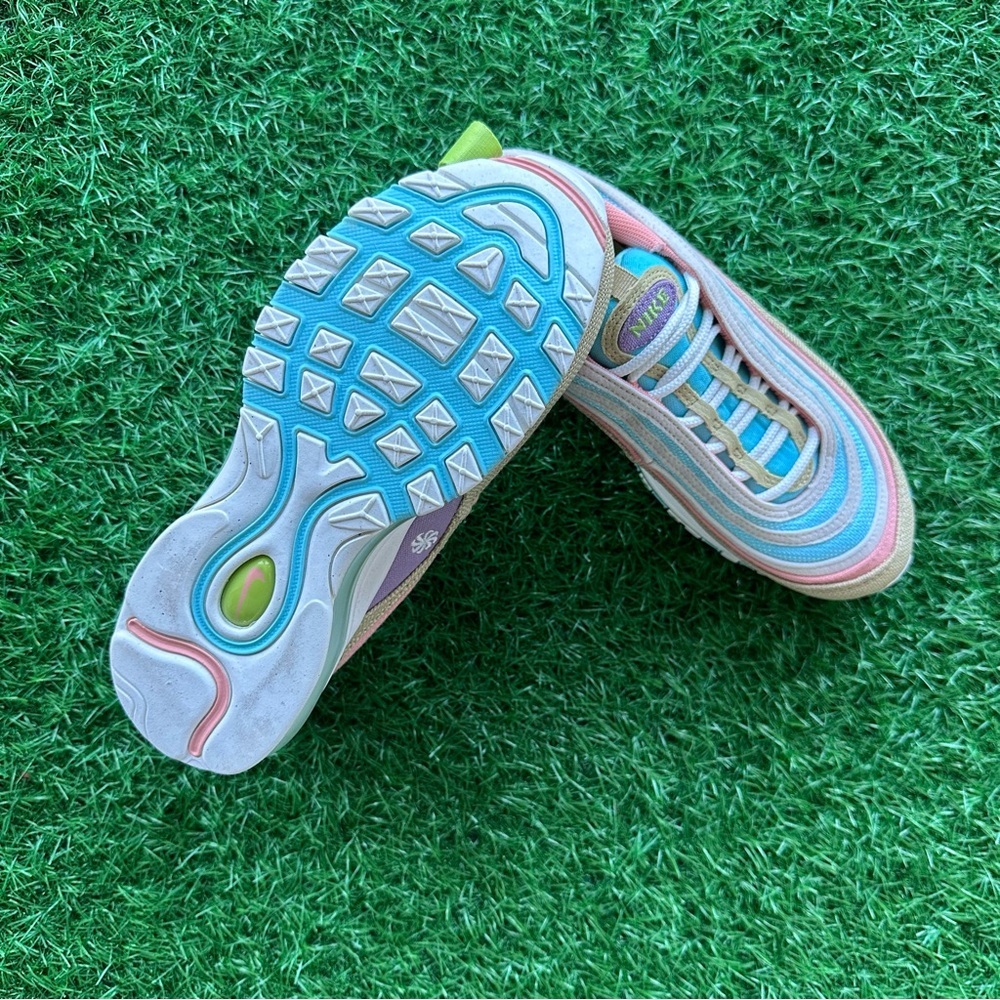 Nike Air Max 97 Se Copa / Sail - Wheat Grass - Picture 9 of 9